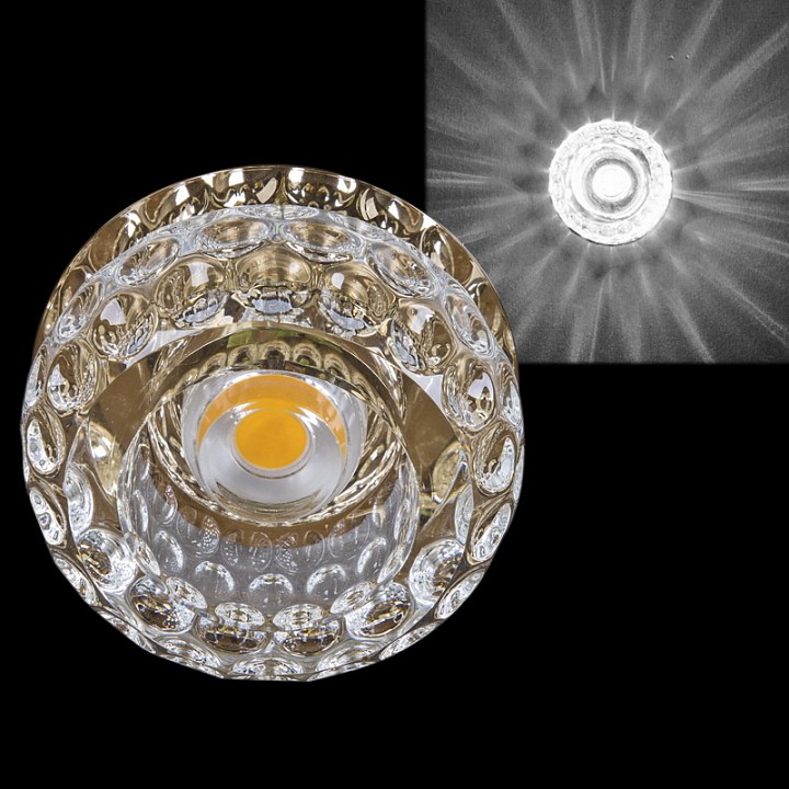 Встраиваемый светильник Reluce  09038-9.0-001T LED COB10W GD