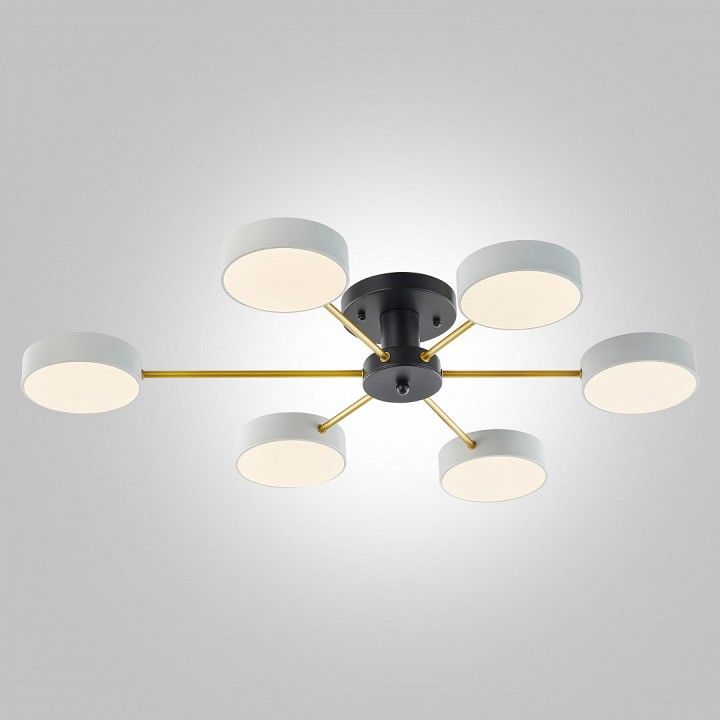Потолочная люстра Arte Milano Ferrara 252006/6 Bk/Wh