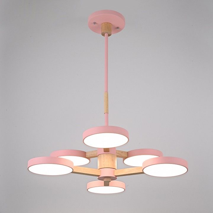 Люстра на штанге Imperiumloft TURNA Pink TURNA-DBL01