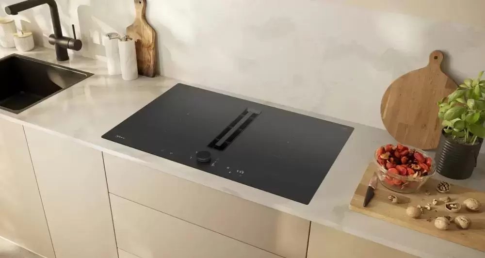 Индукционная варочная панель со встроенной вытяжкой Neff V68PYX4C0