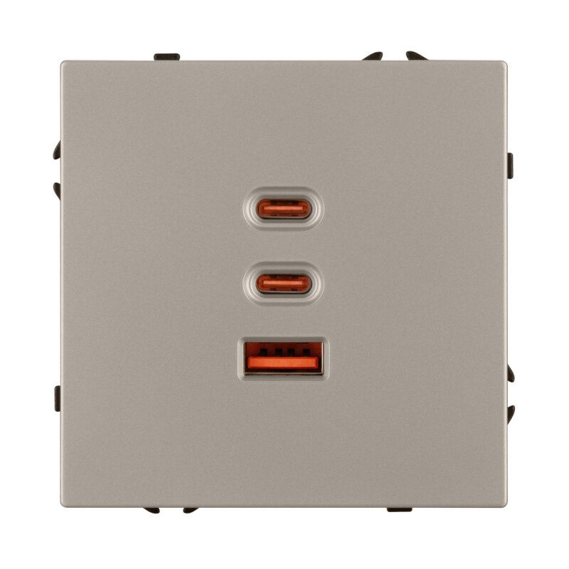 Розетка USB и type C без рамки Arlight NOBE 061835(1)