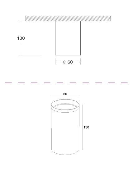 Накладной светильник Maytoni Фокус C010CL-01CH