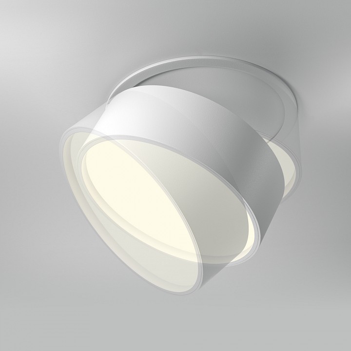 Встраиваемый светильник Maytoni Technical Onda DL024-18W3K-W