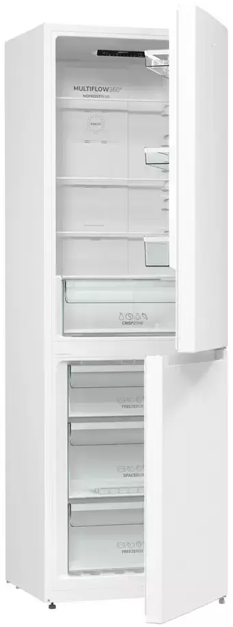 Отдельностоящий двухкамерный холодильник Gorenje NRK6191EW4