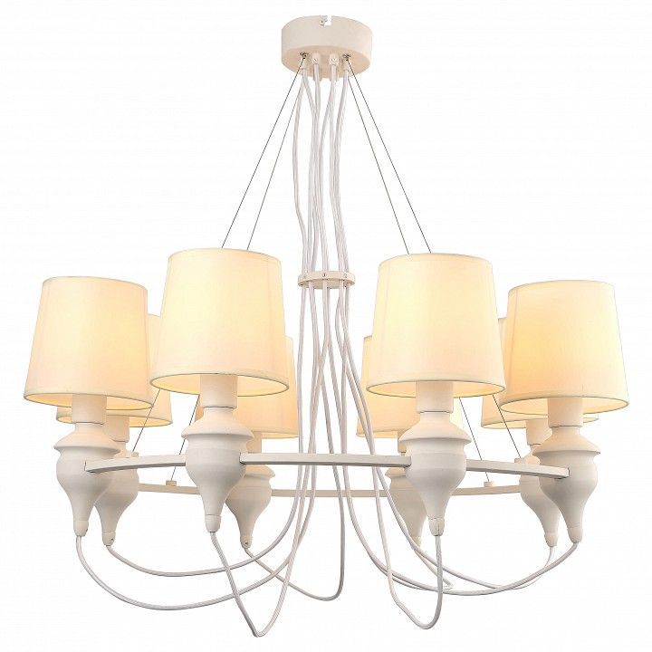 Подвесная люстра Arte Lamp Sergio A3326LM-8WH