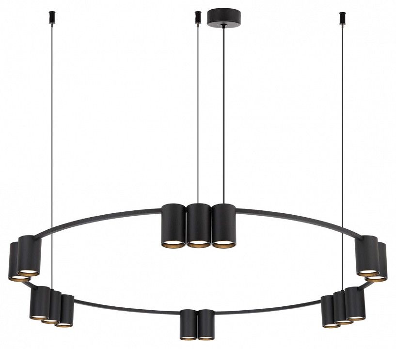 Подвесная люстра Denkirs Orbit DK4067-BK