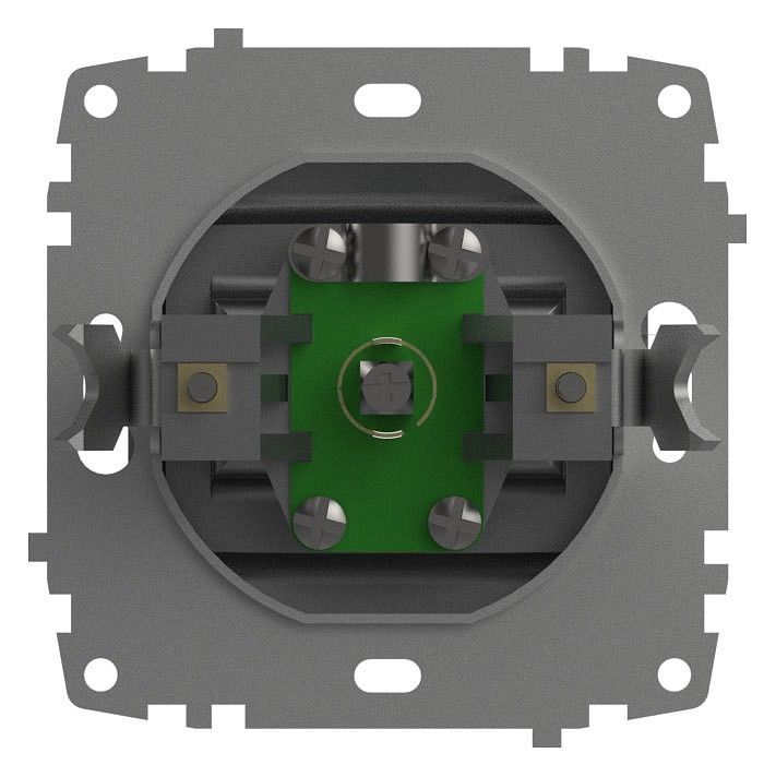 ТВ-розетка оконечная без рамки Elbi Eleсtriс Zena Vega 609-011000-246