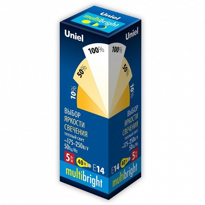 Лампа светодиодная Uniel MB GLM10TR E14 5Вт 3000K UL-00002367
