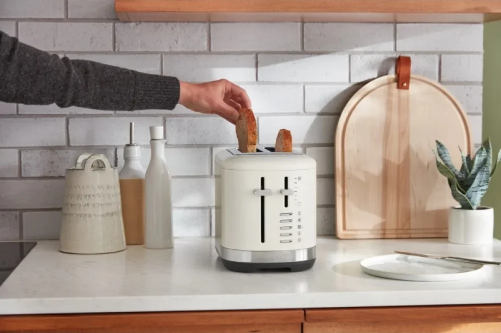 Тостер KitchenAid 5KMT2109EPL фарфоровый белый