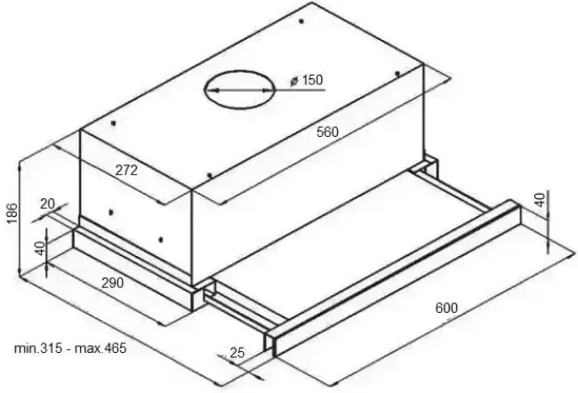 Встраиваемая вытяжка Kuppersberg SLIMLUX IV 60 X