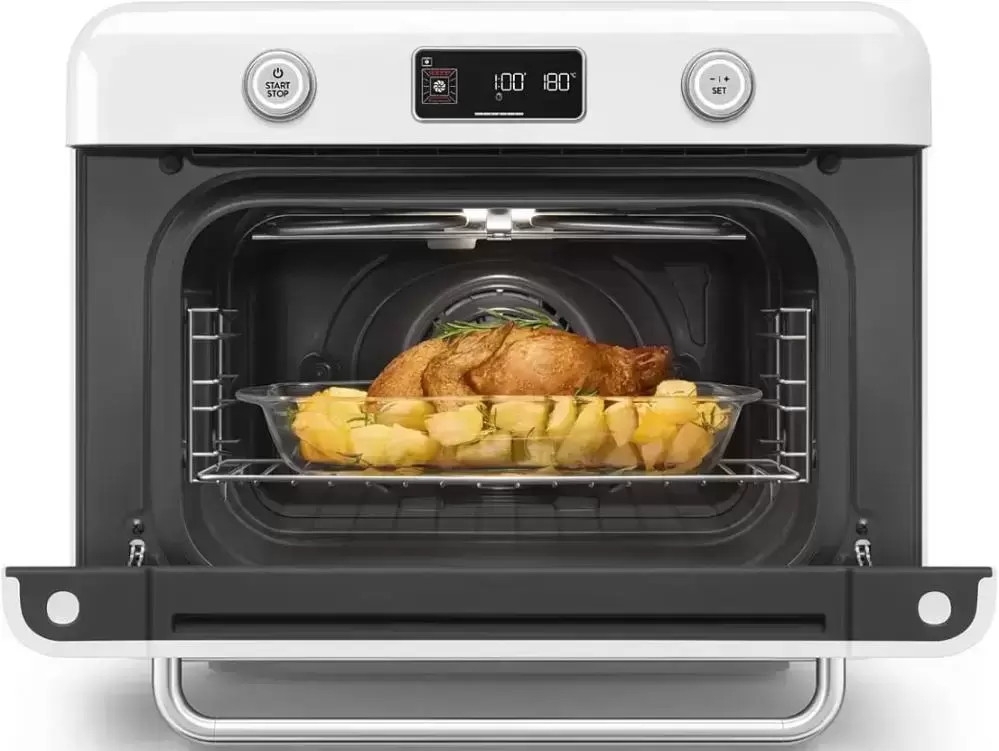 Мини-печь с паром Smeg COF01WHEU