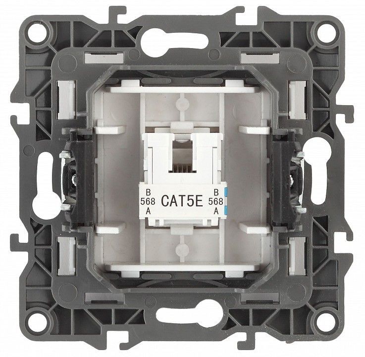Розетка Ethernet RJ-45 без рамки Эра Эра 12 12-3107-04