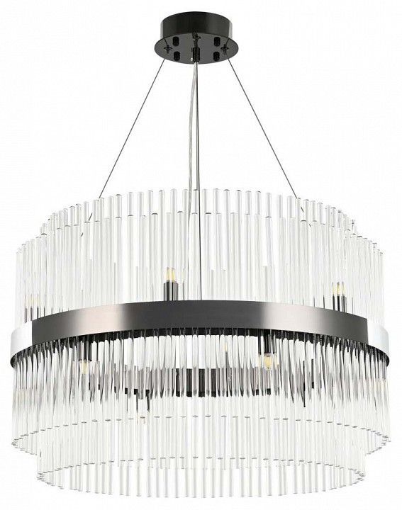 Подвесная люстра Arte Milano Бари 430110.600.12.G9.C1 BK