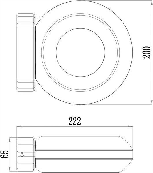 Накладной светильник Deko-Light Muscae 731081