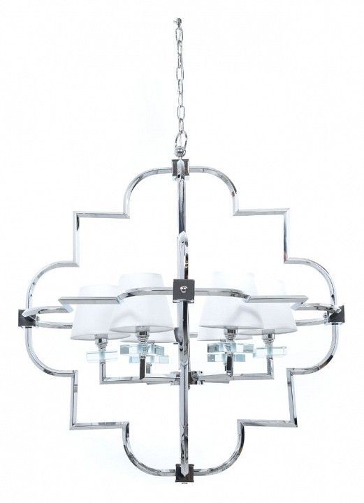Подвесная люстра LUMINA DECO Baltimore LDP 8020-6 CHR+WT