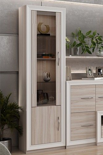 Шкаф-витрина Merdes Нобиле ВтВ-ФСД-ФГК ККр