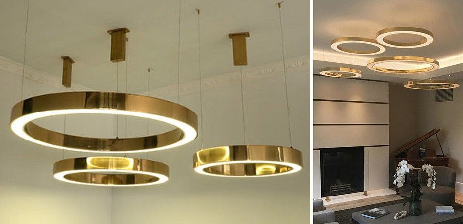 Подвесной светильник Imperiumloft Light Ring Horizontal 40.1454-80