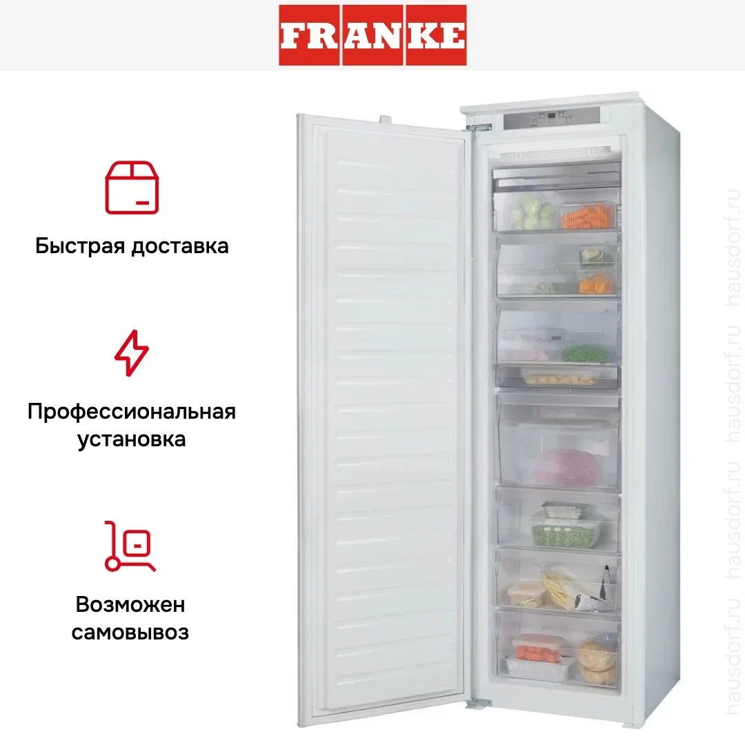 Встраиваемый морозильный шкаф Franke FSDF 330 NF NE E