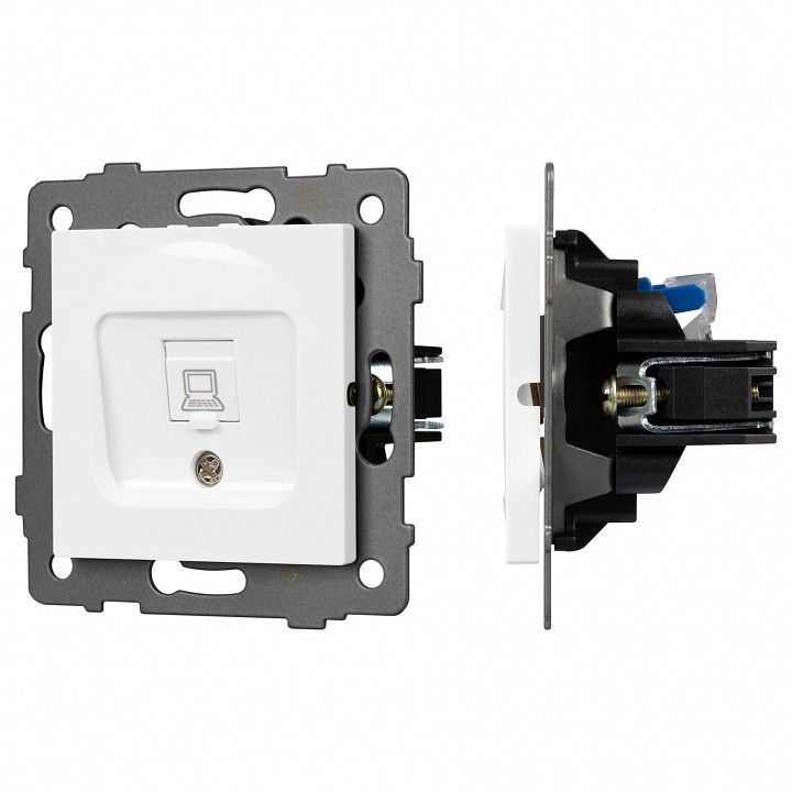 Розетка Ethernet RJ-45 и со шторками, без рамки Arlight SCT 049842