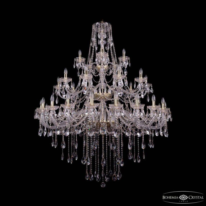 Подвесная люстра Bohemia Ivele Crystal 1415 1415/20+10+5/530/3d G