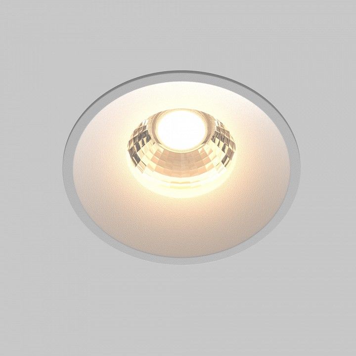 Встраиваемый светильник Maytoni Technical Раунд DL058-12W3K-W