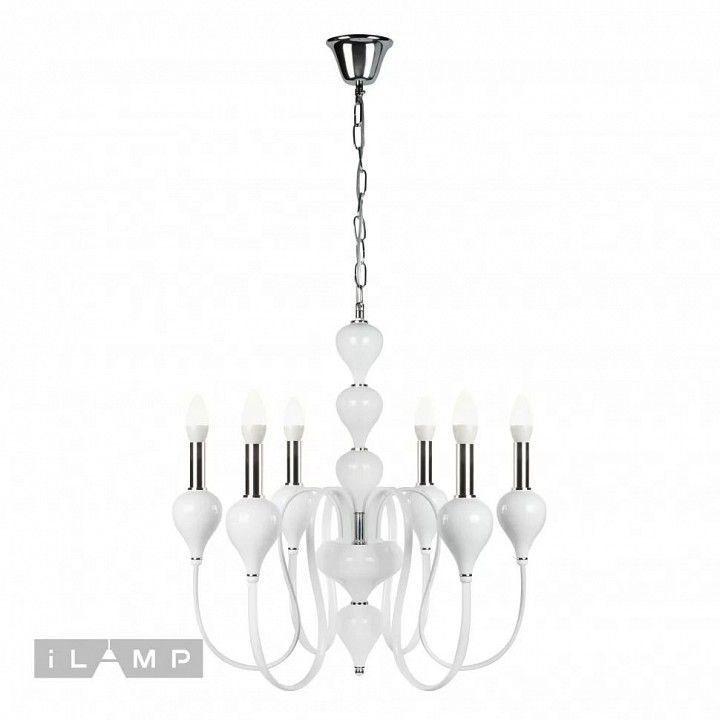 Подвесная люстра iLamp Lady 88003-6 WH