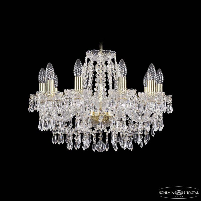 Подвесная люстра Bohemia Ivele Crystal 1403 1403/10/195 G