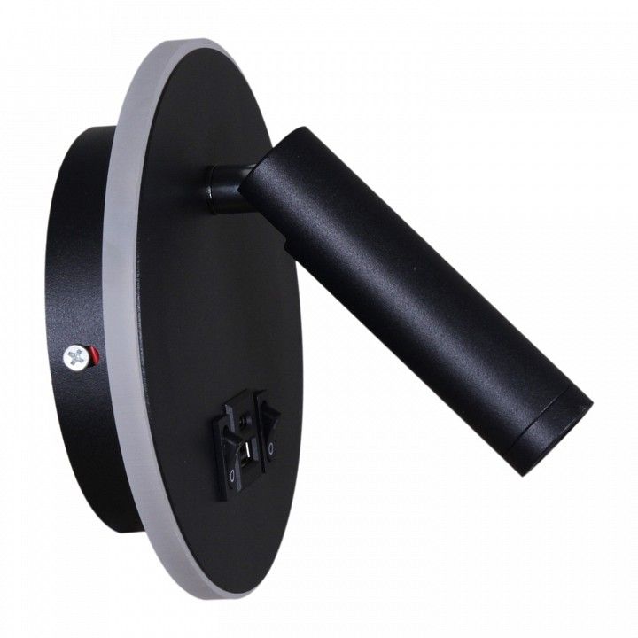Бра Reluce 86203 86203-9.2-001KT LED12W+USB BK