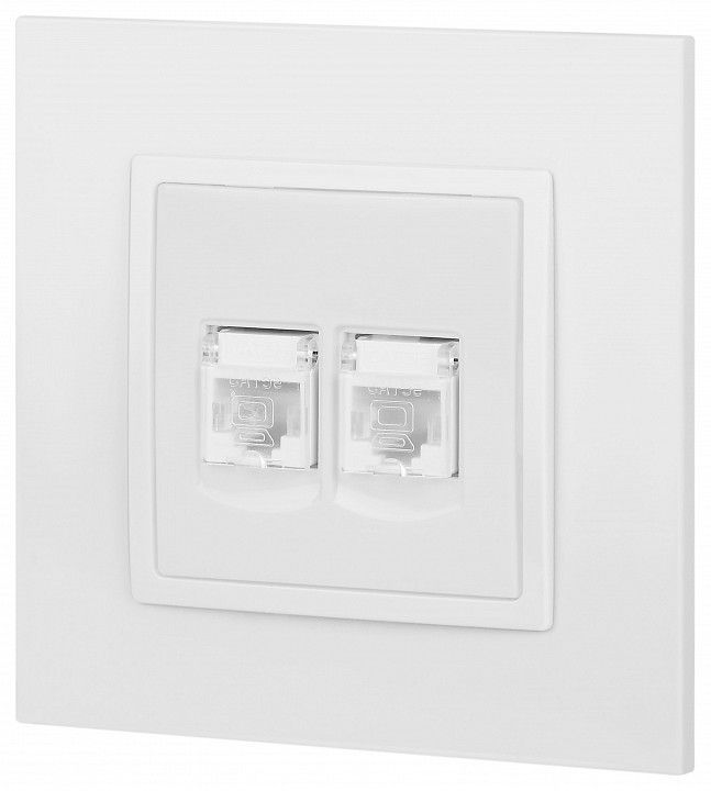 Розетка Ethernet RJ-45 без рамки Эра Эра Elegance 14-3108-01