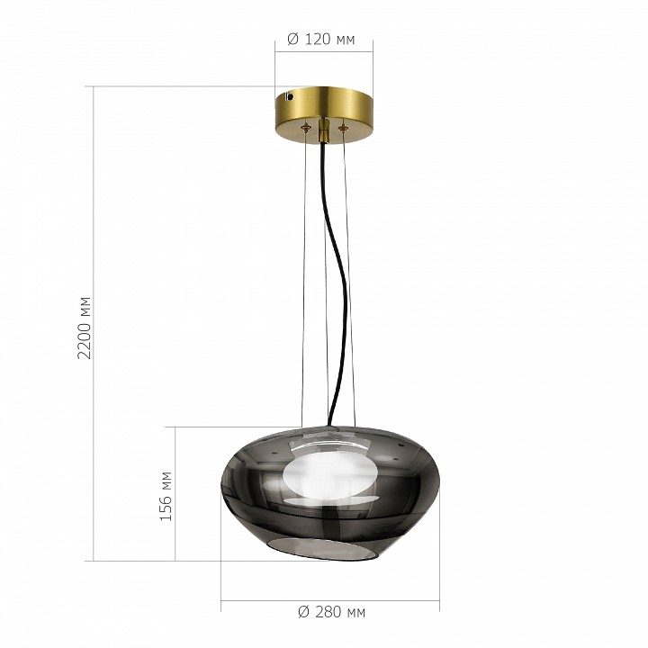 Подвесной светильник ST-Luce Foray SL6019.303.01