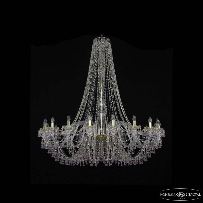 Подвесная люстра Bohemia Ivele Crystal 1410 1410/20/530/h-157 G V7010