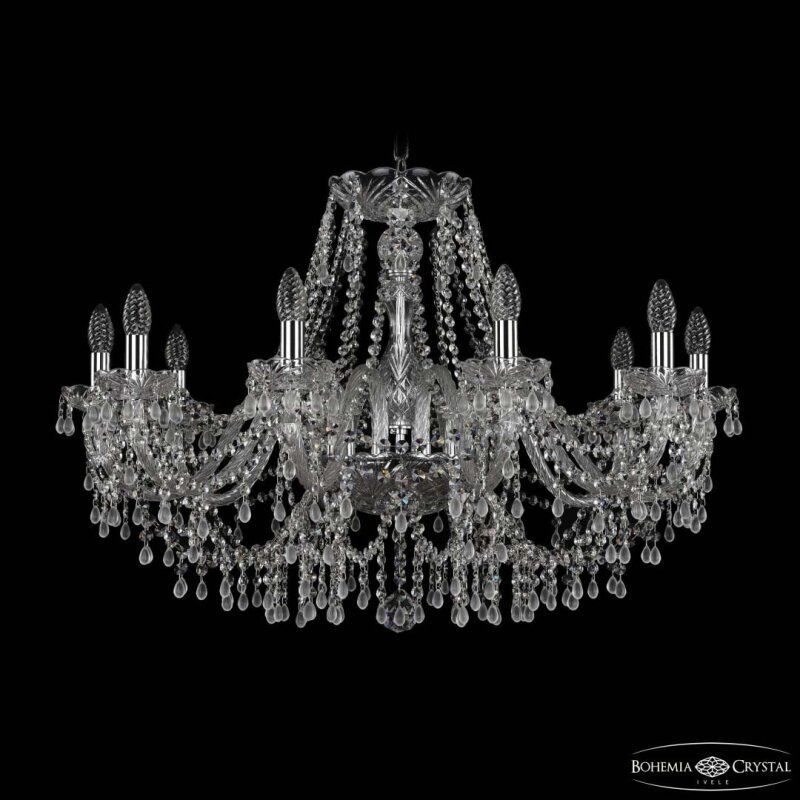 Подвесная люстра Bohemia Ivele Crystal 1410 1410/10/300 Ni V0300
