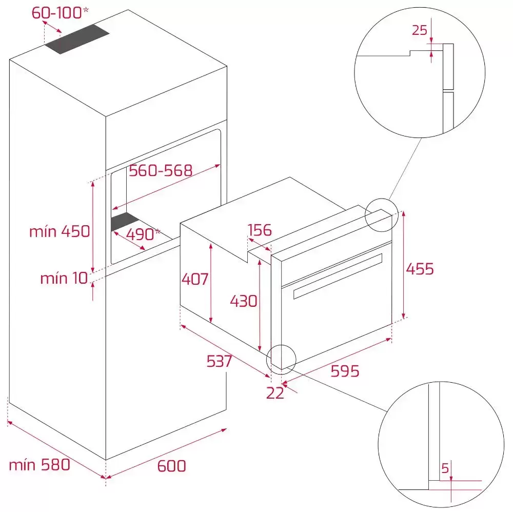Духовой шкаф Teka HSC 644 C