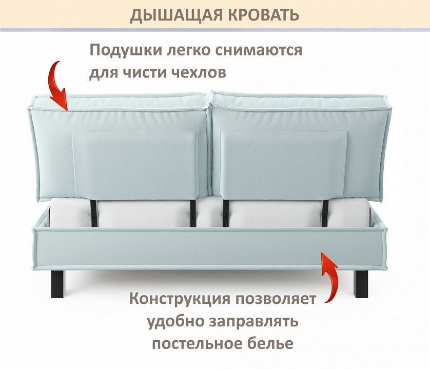Кровать двуспальная Bali 1600