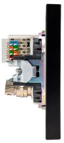 ТВ-розетка и розетка Ethernet RJ-45 без рамки Kranz STRONG KR-78-0722-5