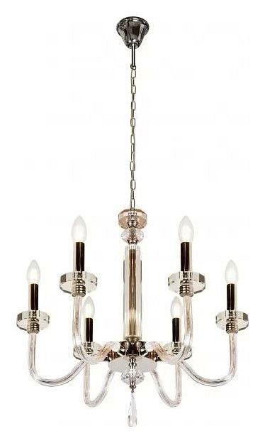 Подвесная люстра iLamp Vibe P9474-6 Nickel
