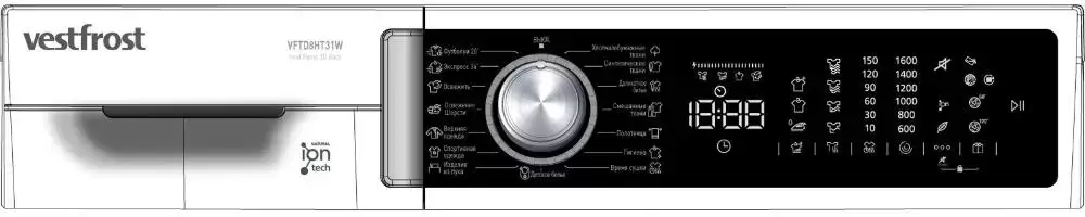 Сушильная машина Vestfrost VFTD8HT31W