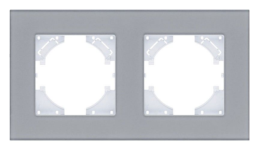 Рамка на 2 поста Kollinger Reflex MG RM2GY