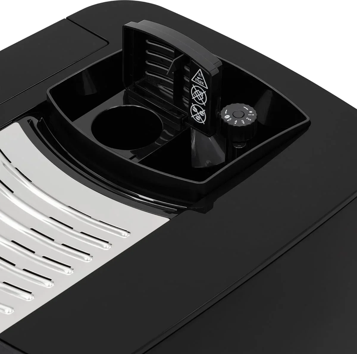 Встраиваемая кофемашина KRONA ONYX 45H coffee BL RAVEN BLACK