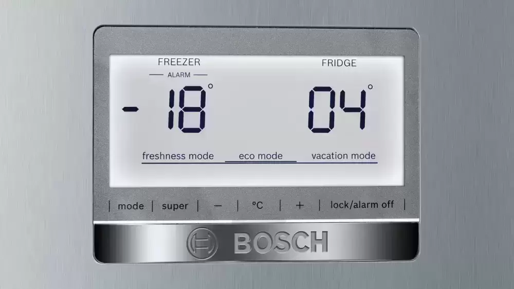 Холодильник с нижней морозильной камерой BOSCH KGN56HI20R