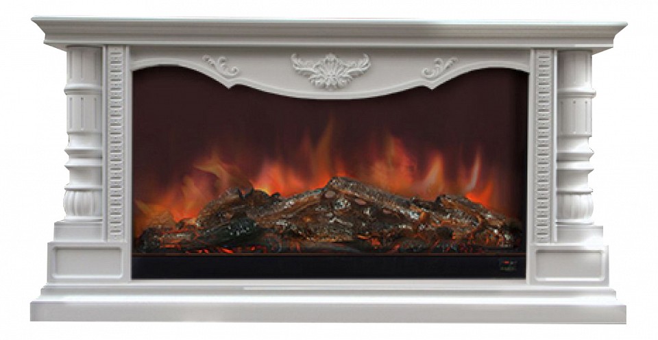 Комплект из электрокамина напольного и портала (199x48.5x102.6 см) Консул Premier S14 КО000008