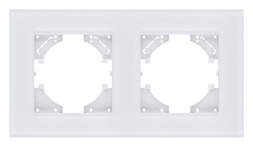 Рамка на 2 поста Kollinger Reflex MG RM2WH