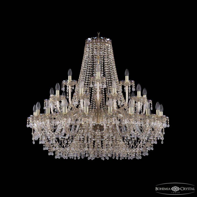 Подвесная люстра Bohemia Ivele Crystal 1410 1410/20+10+5/400 G V0300 M801