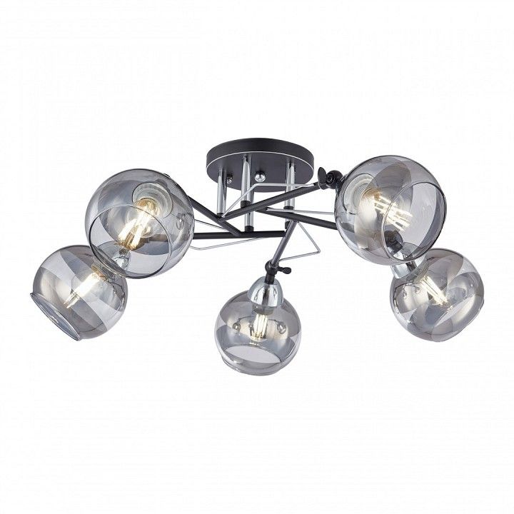 Потолочная люстра Arte Milano AMALFI-323685 323685/5B BK+CR