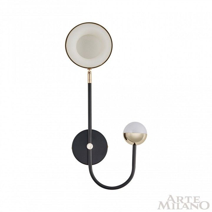 Бра Arte Milano Ferrara-73210 273299/1+1 BK/GD