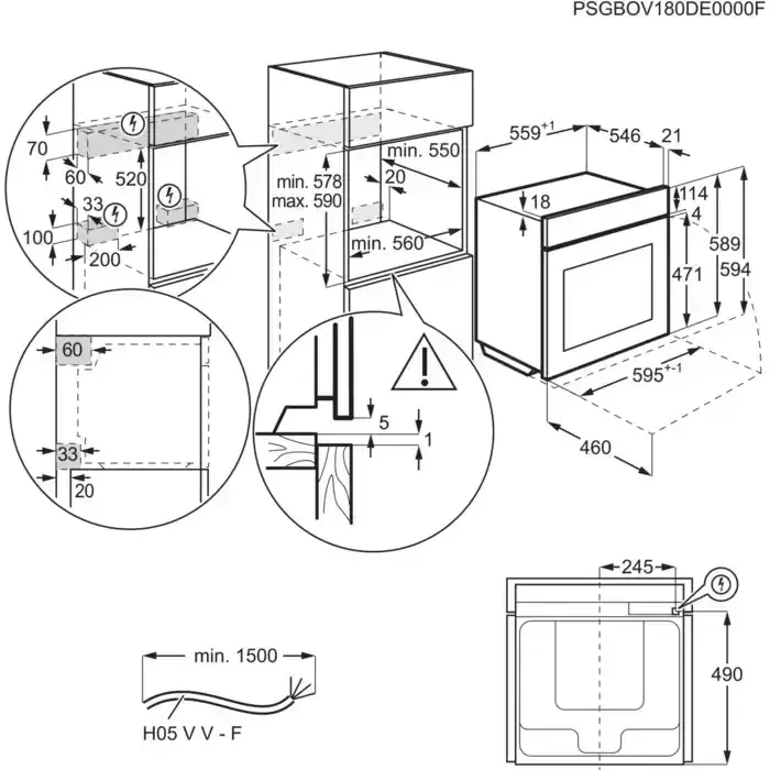 Духовой шкаф Electrolux OKE5C71V