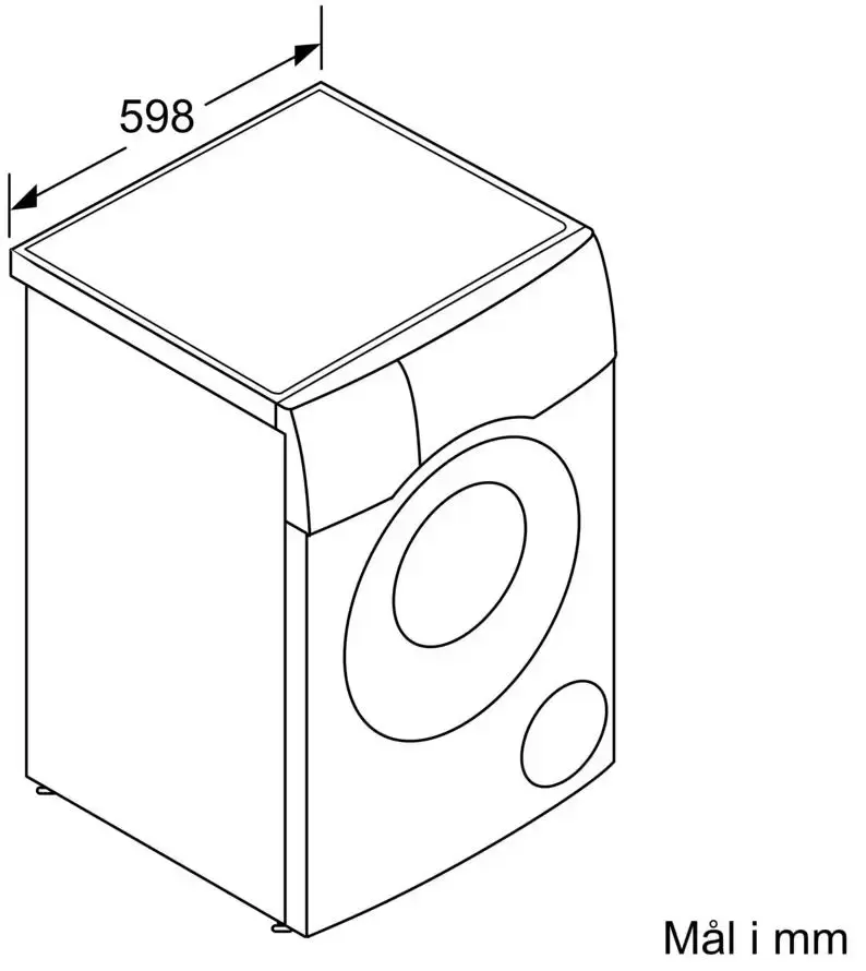 Стирально-сушильная машина Bosch WNC254ARSN