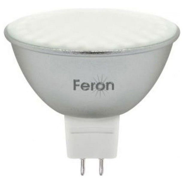 Лампа светодиодная Feron LB-26 GU5.3 7Вт 4000K 25236