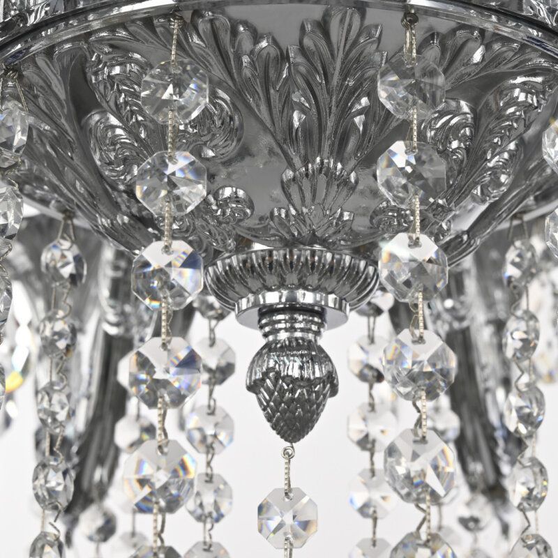 Подвесная люстра Bohemia Ivele Crystal AL7901 AL79101/10/250 A Ni