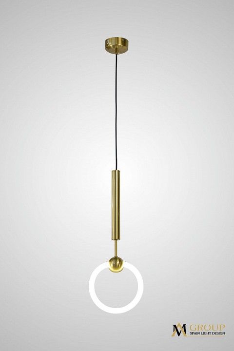 Подвесной светильник AM-Group AM453 AM453 D200 GOLD